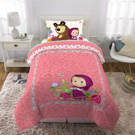 masha and the bear bed set|More.